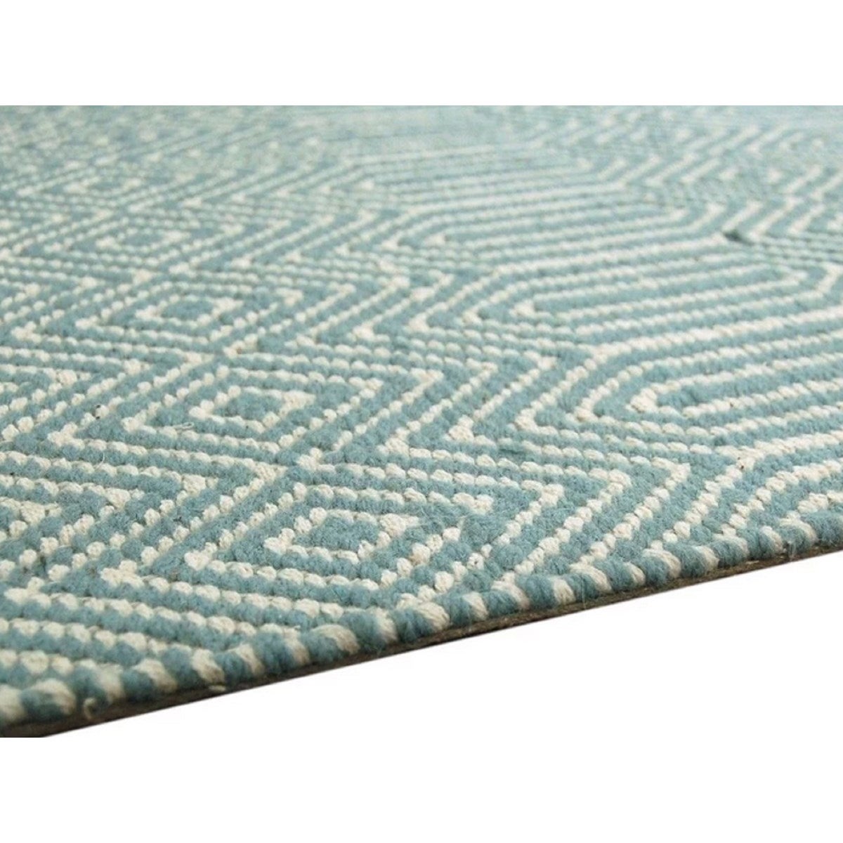 Tapis Laine et Coton tissé main style berbère SILWAN 160x230 cm - 4