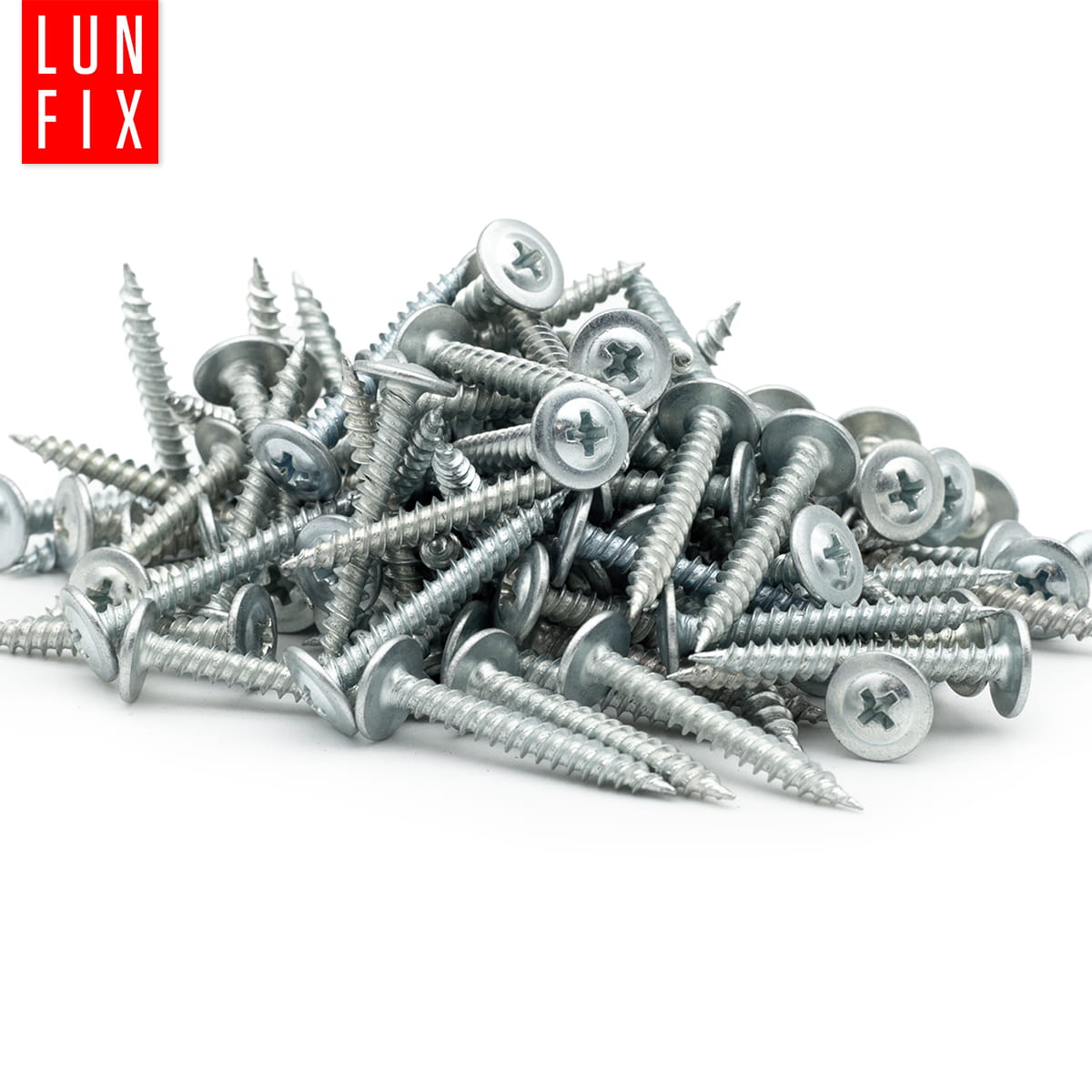 Wkręty do metalu z łbem podkładkowym 4,2x19mm 20szt. - 3