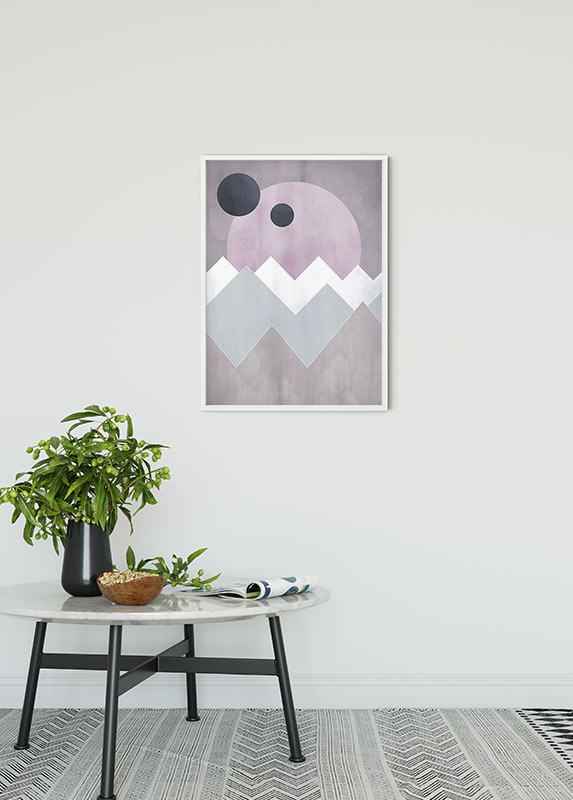 Cartel artístico de komar - sunrise gentle - talla: 50 x 70 cm