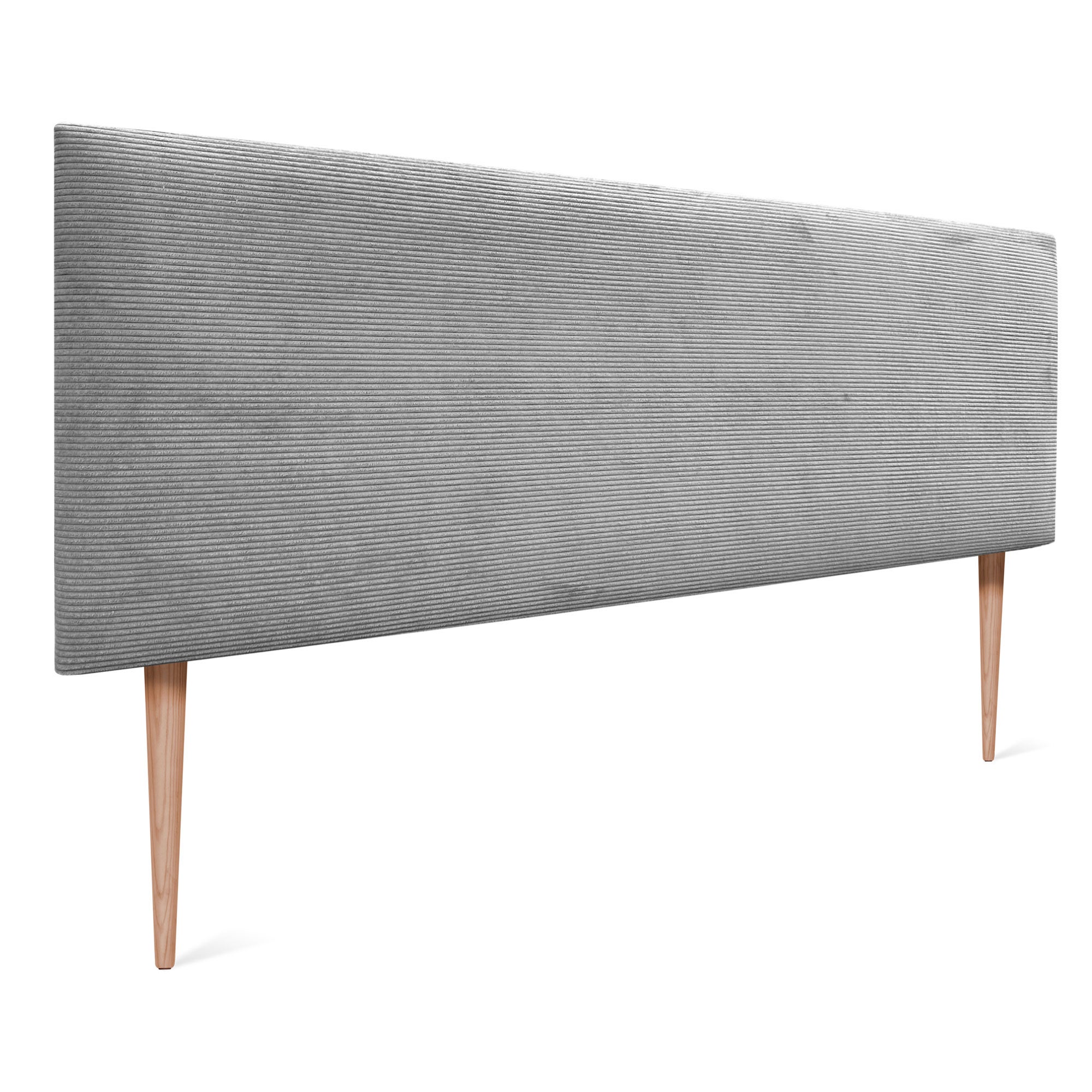 Testiera Letto Imbottita In Velluto A Coste - Moderna E Di Lusso Per Camera Da Letto, Colore Verde Acqua - Foto 3