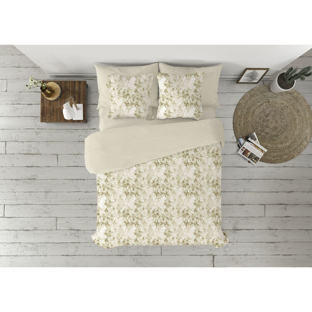 Juego de funda nórdica pierre cardin lucia marrón cama de 180 3 piezas - marca: pierre cardin - ean: 8430316961436