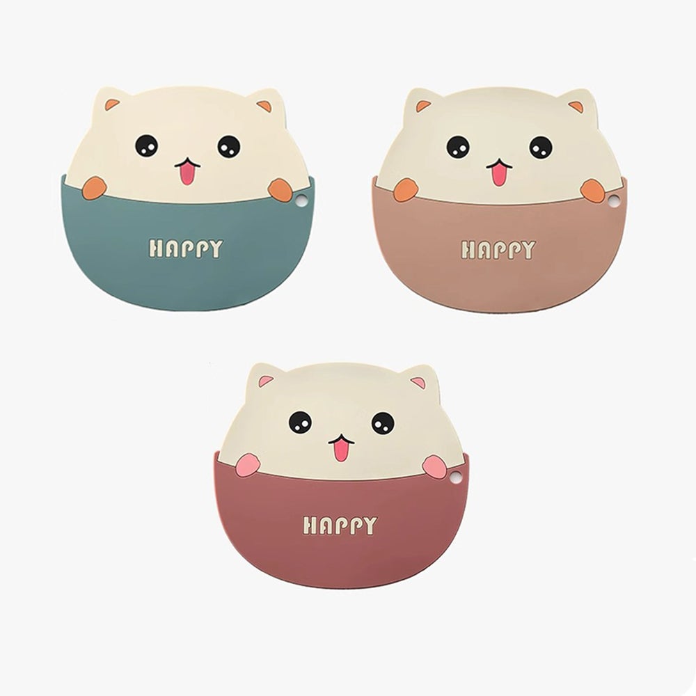 3 odporne na ciepło silikonowe podstawki do gorących garnków i patelni, akcesoria kuchenne