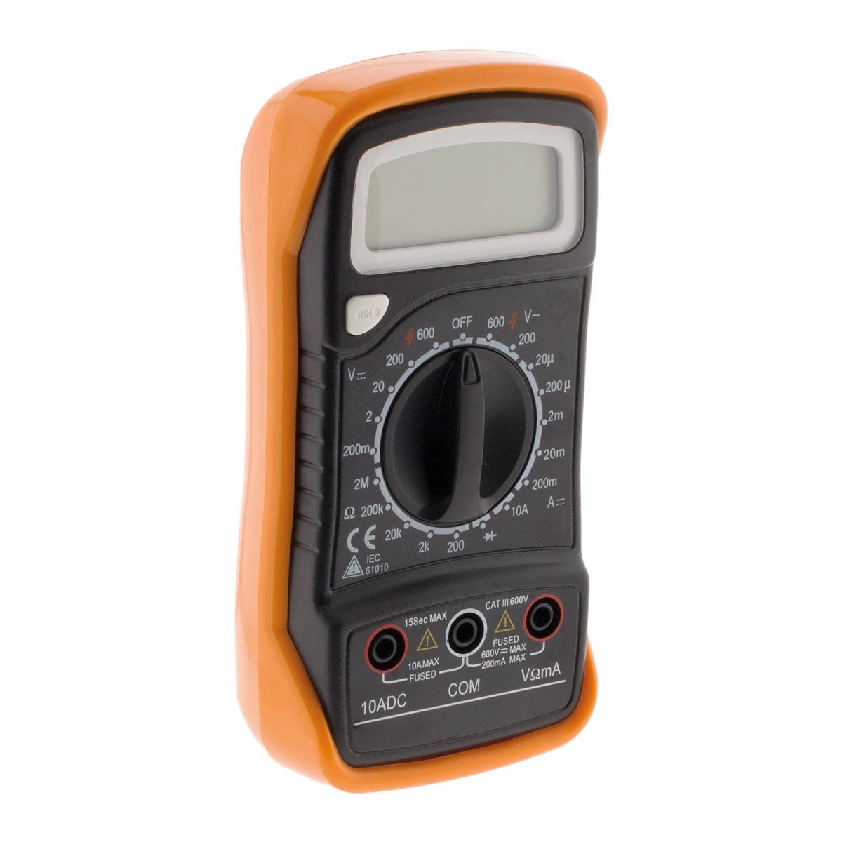 Zenitech Multimètre antichoc 17 calibres 5 fonctions - Zenitech | Leroy Merlin
