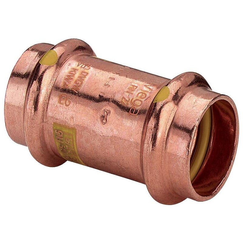 Viega - Manchon cuivre à sertir Profipress G FF - 22mm - 346508 - 4