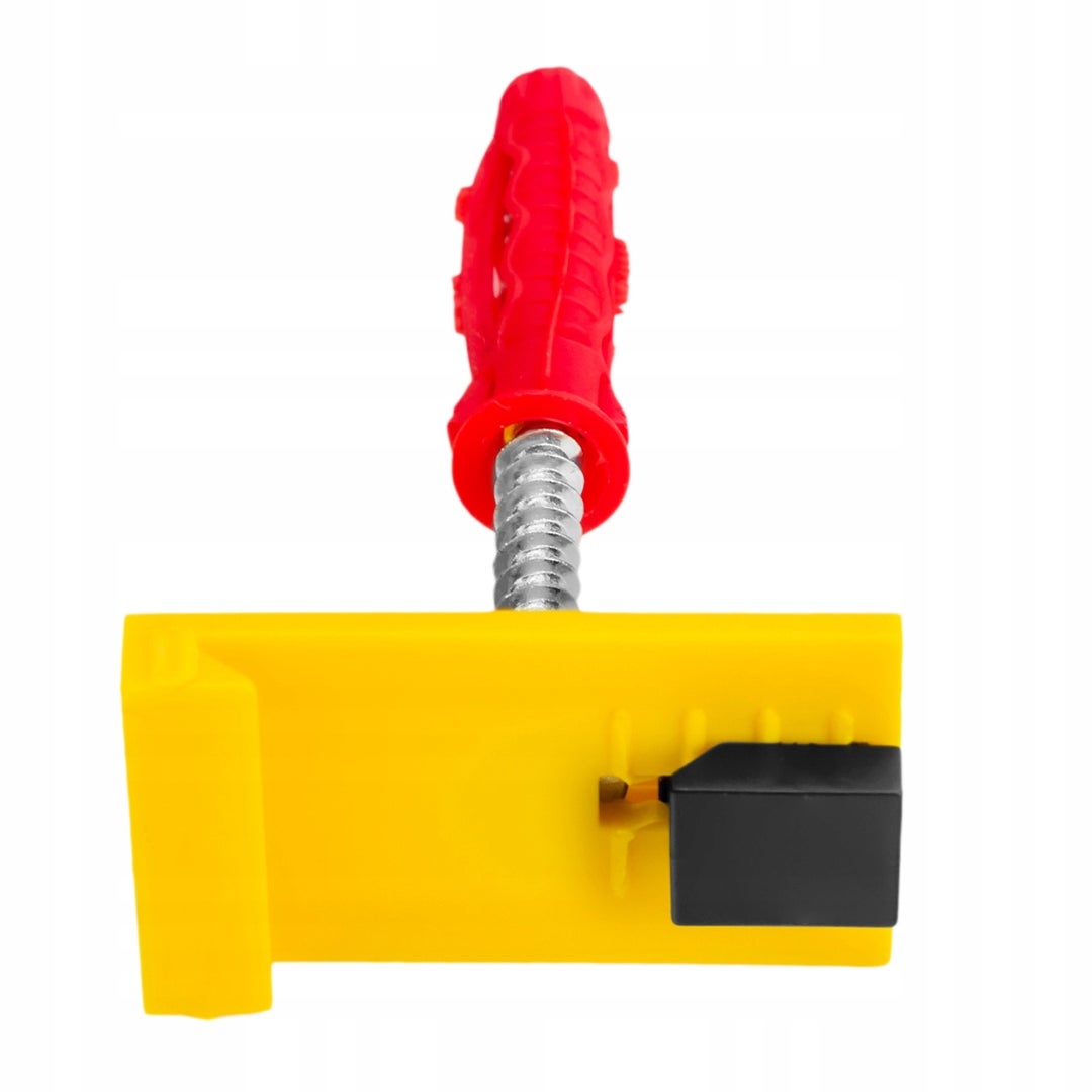 System mocowań do listew tynkarskich 100szt + kołki z wkrętem 6x50mm 100szt - 4