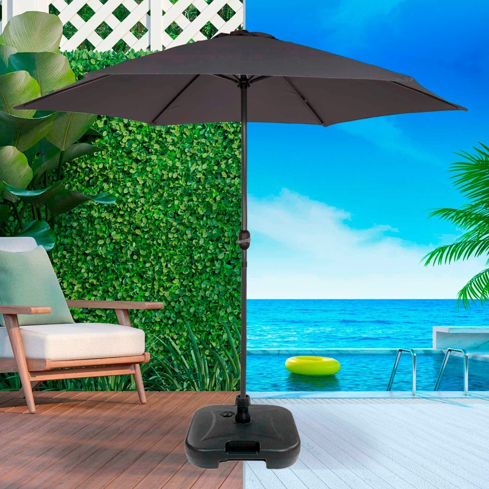 Porte-parasol en plastique rechargeable 19 kg Aktive Garden - 2