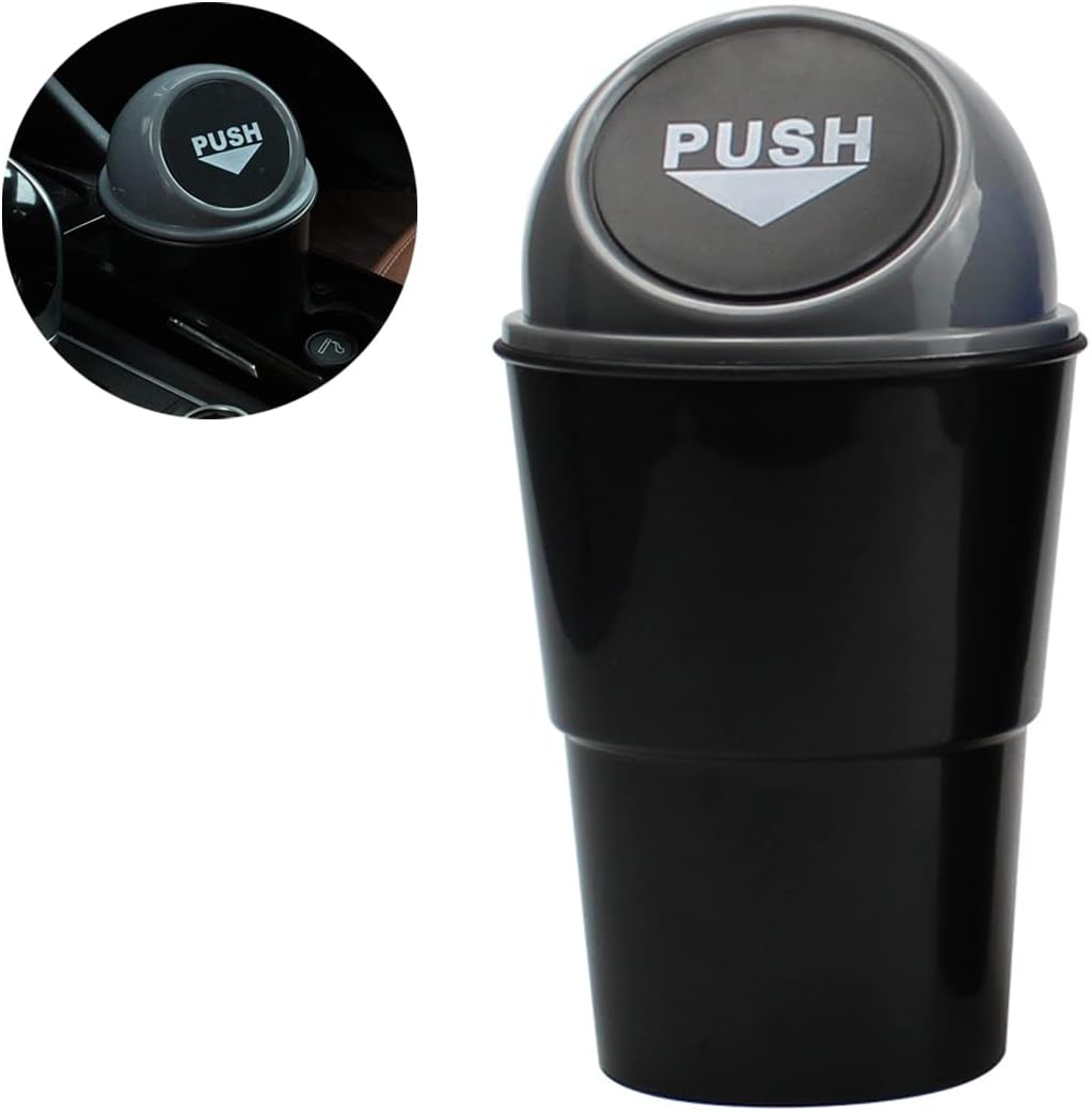 Mini Poubelle de Voiture de 0,5L gris Leroy Merlin