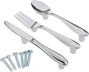 Portaposate Da Cucina In PP Con Design Cavo - Organizzatore Per Coltelli E Posate, 23,2x22,5 Cm, Multiuso Per Cucina E Ufficio - 2