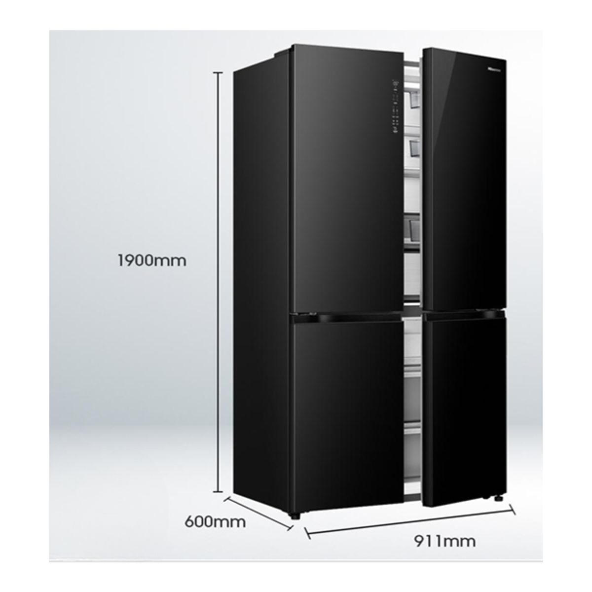 Réfrigérateur multi portes HISENSE RQ768N4GBE freshfit enchâssable - 5