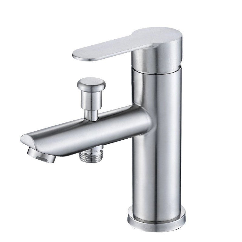Robinet de Salle de Bain en Acier Inoxydable 304 avec Douchette 22cm, Flexible 1,5m, Mitigeur Eau Chaude Froide - 3