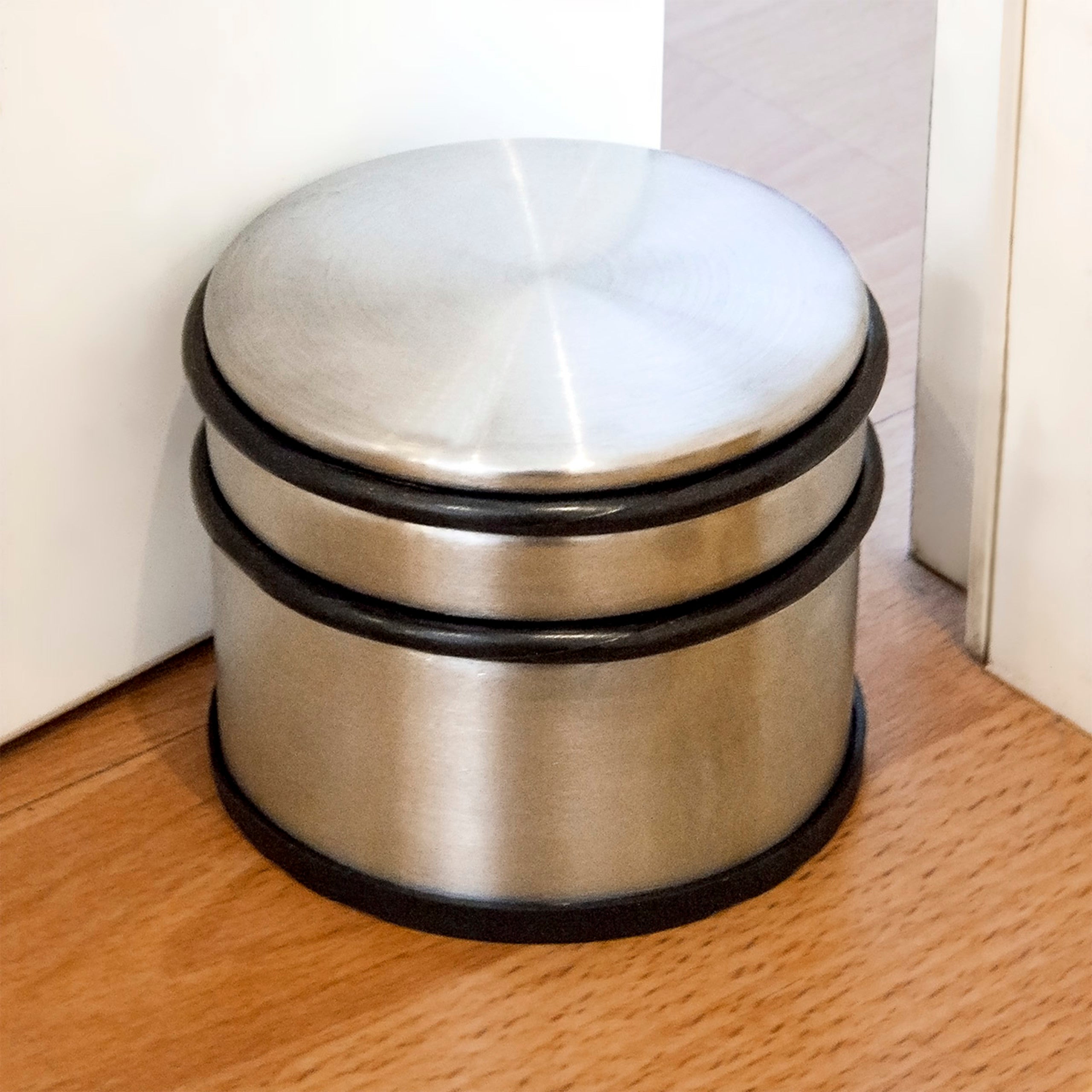 Tiger Dock Portarotolo con Coperchio, Acciaio Inox, Cromato