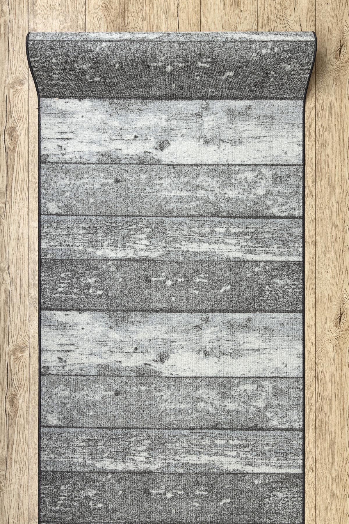 TAPIS DE COULOIR antidérapant 57 cm Bois, planche gris 57x1400 cm - 4