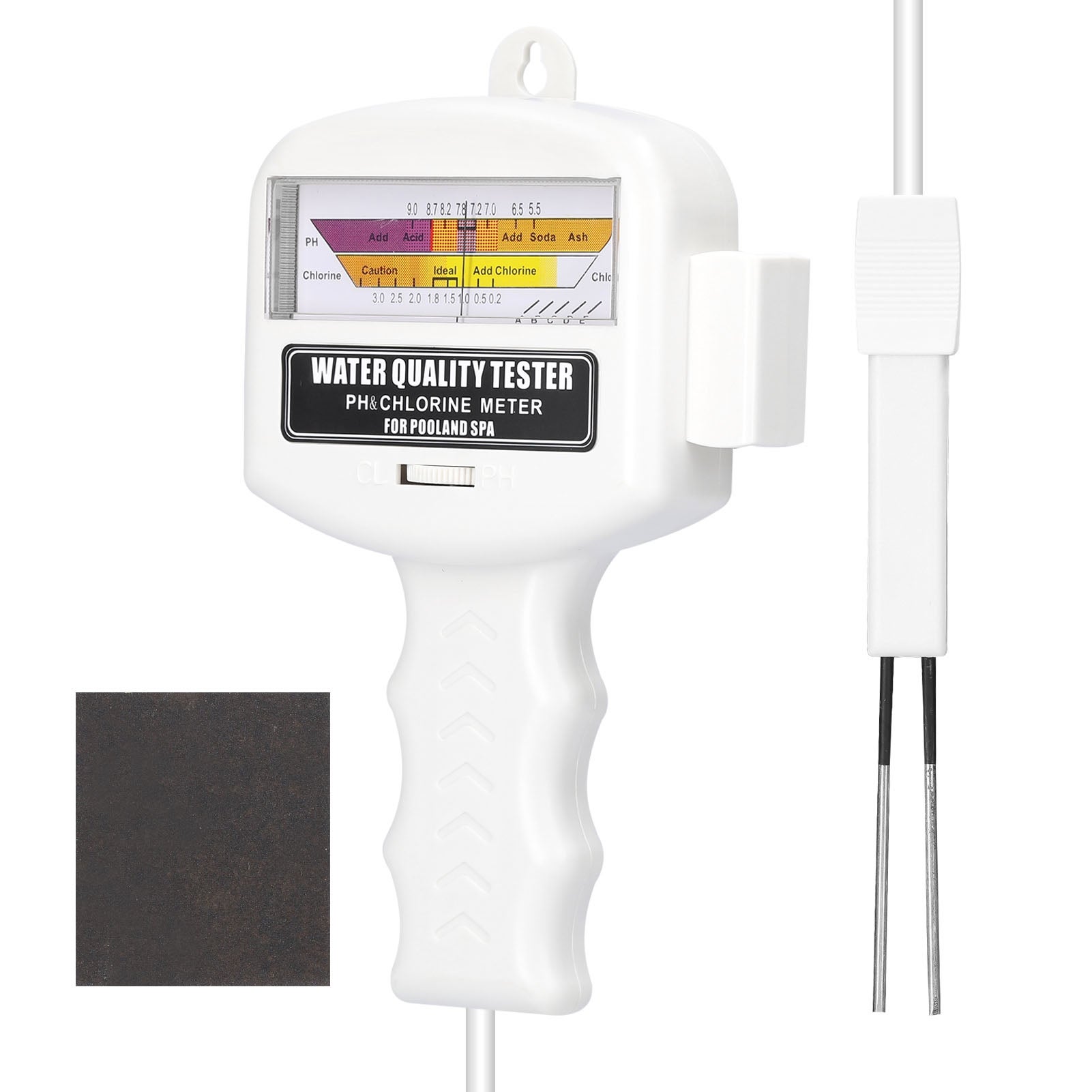 Testeur de qualité de l’eau pH/CL2 2 in pour piscine portable — free download