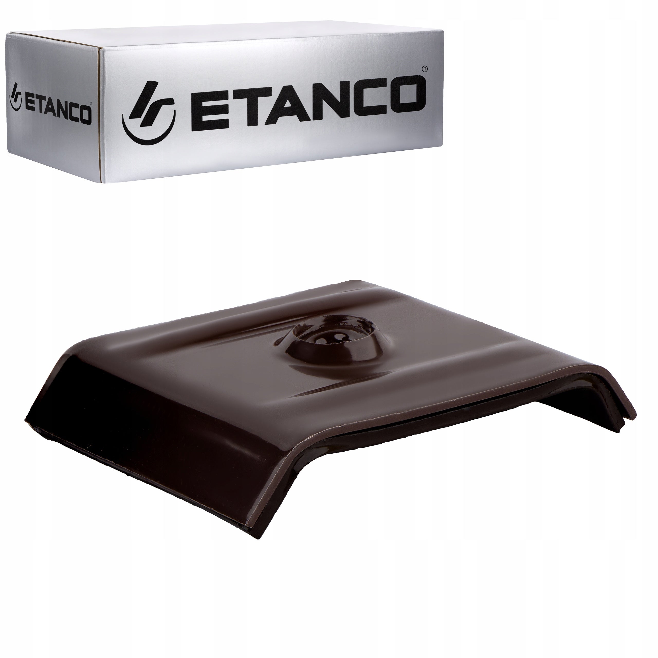 Kaloty Etanco aluminiowe do płyt warstwowych 40 mm RAL 8017 100szt