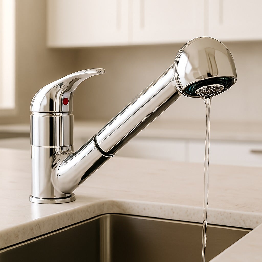 Banana 7211 Miscelatore Lavello Con Doccetta Estraibile Mamoli- Cromo - Foto 7