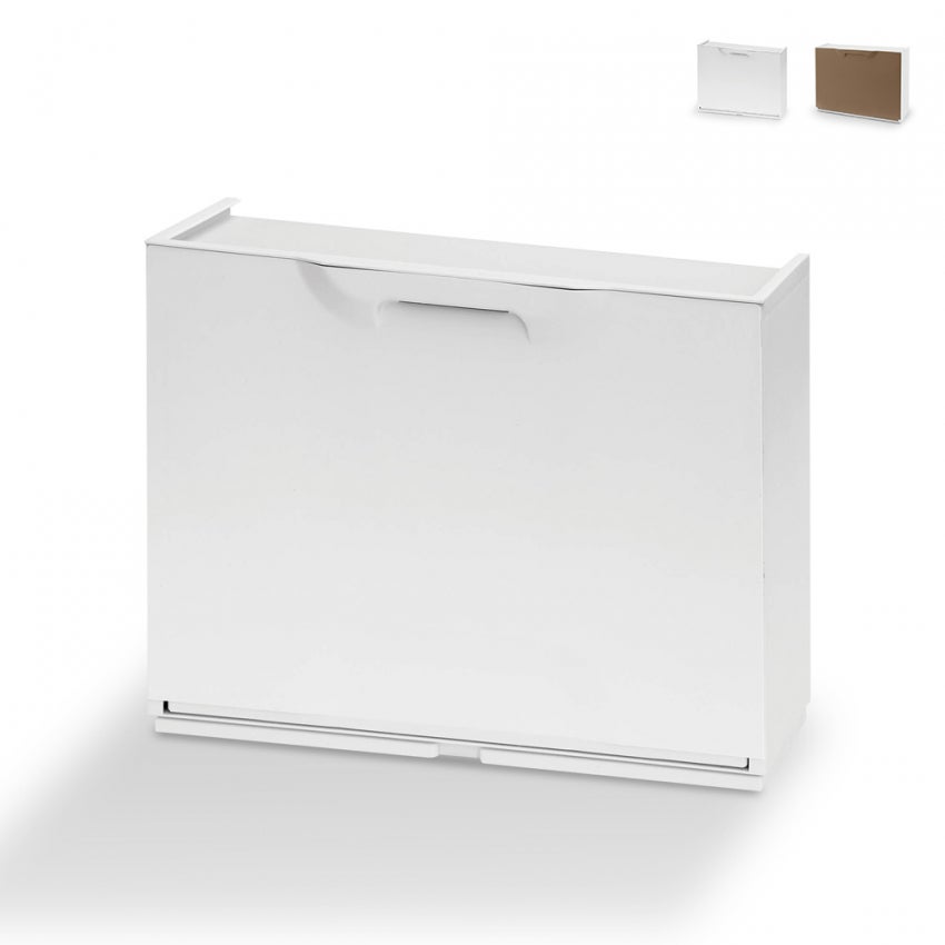 Zapatero de diseño moderno ahorra espacio 51x17x40cm | Leroy Merlin