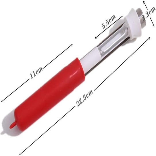 Bergner Gizmo Levatorsoli Per Mele E Frutta - Acciaio Inox 21 Cm
