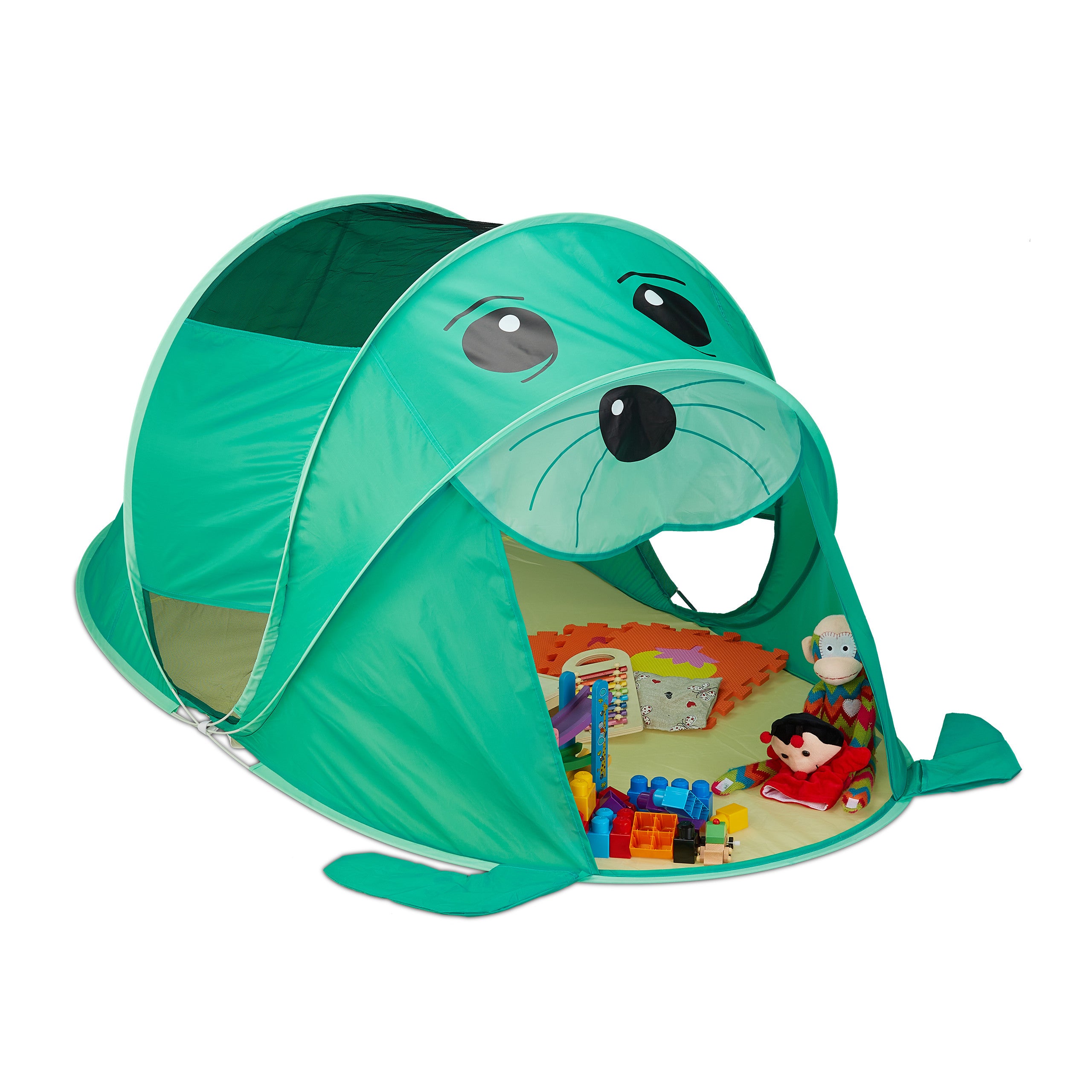 Relaxdays Tente De Jeu Pop-up Pirate – Intérieur/Extérieur – 68 X 170 X 85 Cm – Enfants Dès 3 Ans