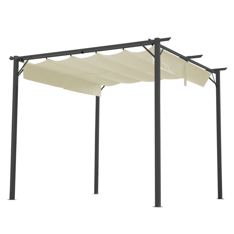 Pawilon ogrodowy Vigo 2,95 x 2,95 m ecru PATIO