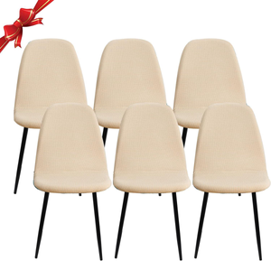 Coprisedia In Pelle PU 4 Pezzi - Grigio, Elastici, Impermeabili, Antimacchia, Adatti Per Altezza Schienale 45-60cm - 5