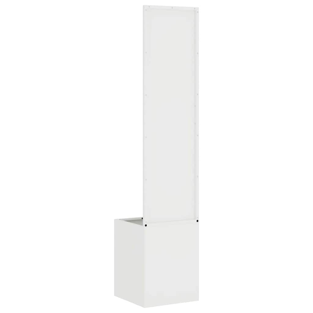 Écran de confidentialité de jardin Fretwork Blanc 32 x 150 cm vidaXL - 7