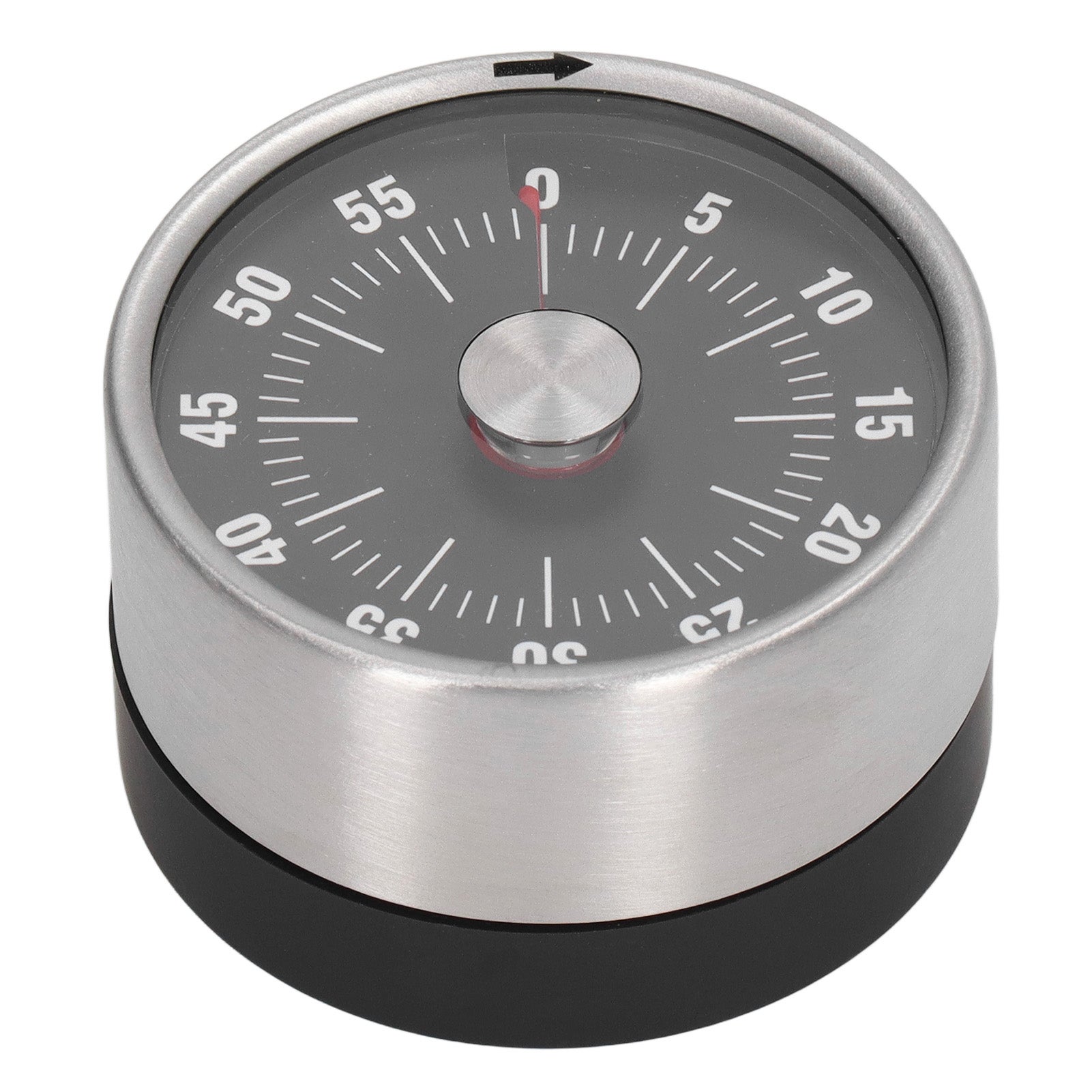 Minuterie Cuisine Minuteur Forme De Pomme Alarme De Rotation Mécanique Manuelle Kitchen Timer Acier Inoxydable 92080004