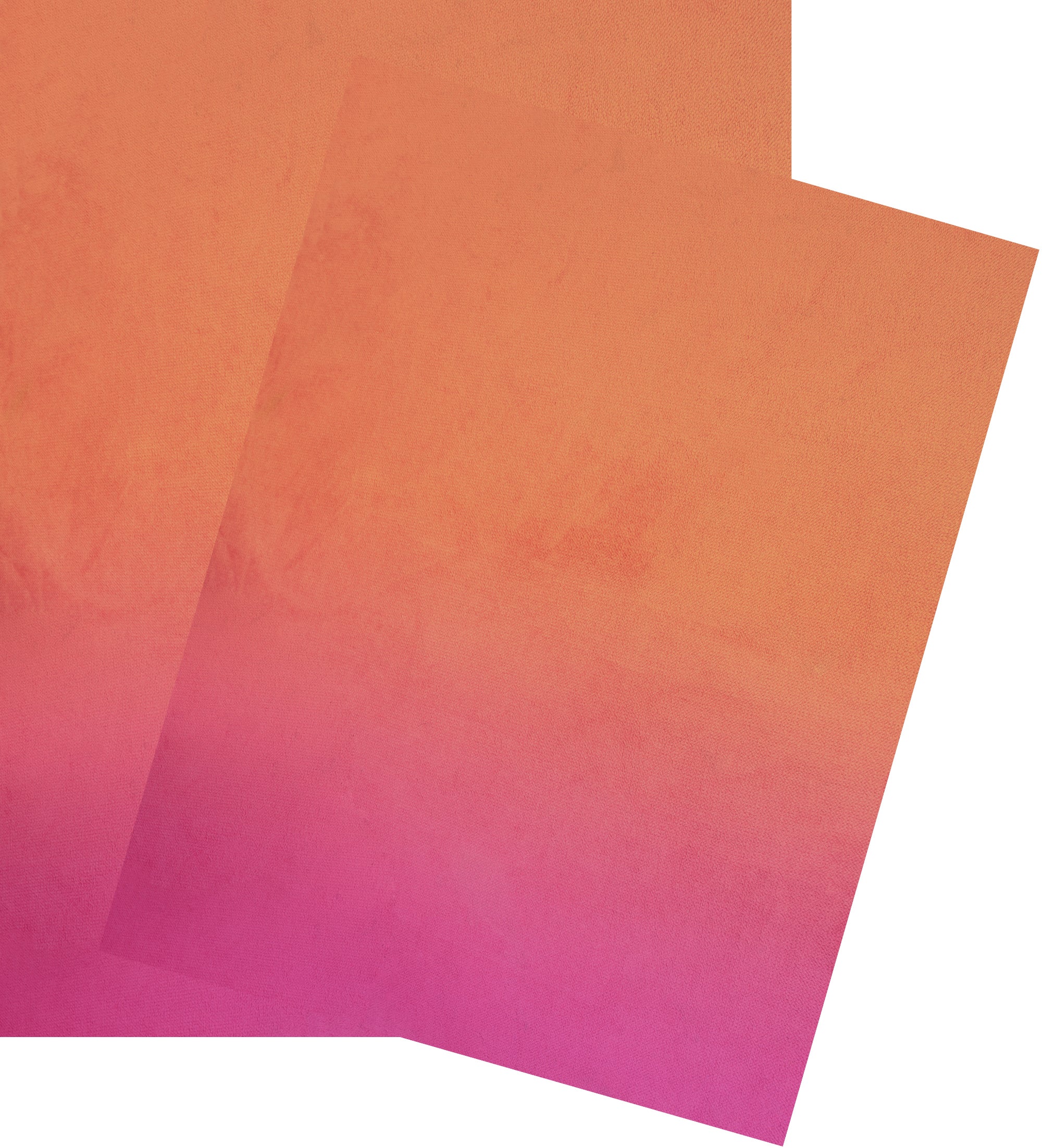 Winylowy dywan Turn Velvet Gradient Sunset 100x110 cm - antypoślizgowy dywan z PVC do kuchni lub salonu, zmywalny, nowoczesny styl