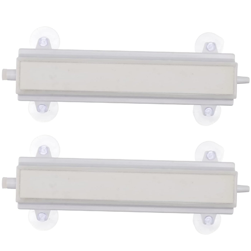 Dyfuzor powietrza do akwarium, niskociśnieniowa kwadratowa dysza napowietrzająca, kamień napowietrzający do akwarium, 2 szt., 250 mm, biały