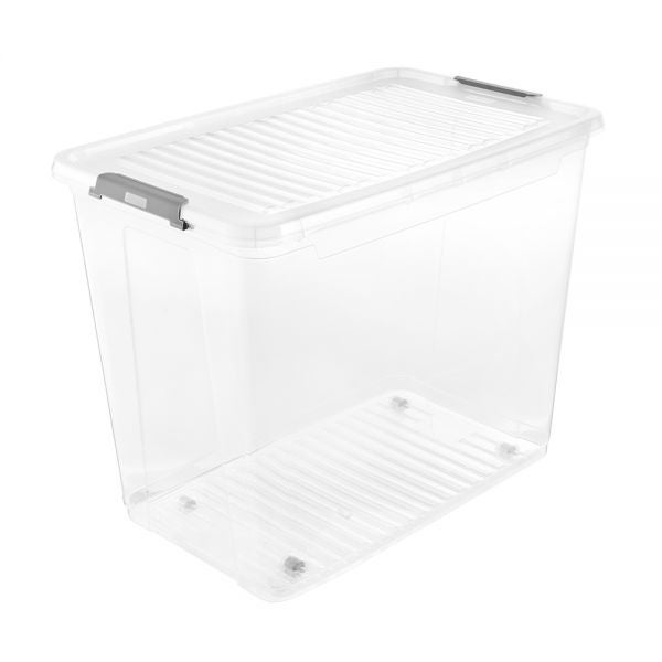 Pojemnik do przechowywania clipbox z kółkami Keeeper Leo 74 l - 59 x 38 x 47 cm 1 szt.