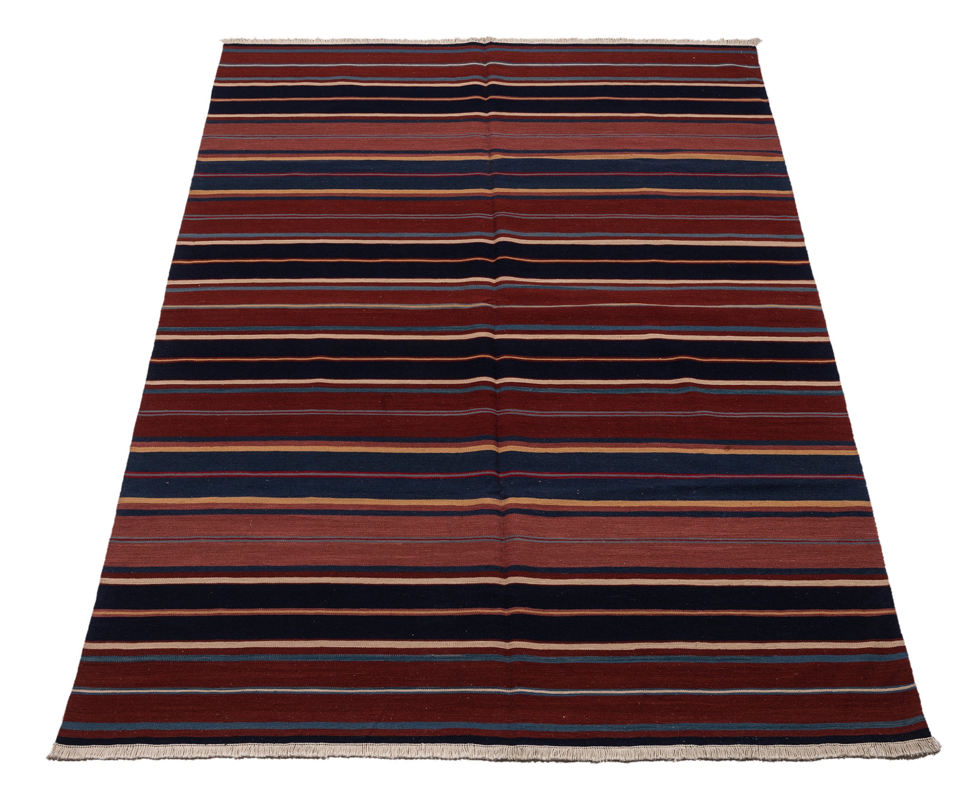 Nowy projekt Oryginalny autentyczny ręcznie robiony kilim Indie 240x170 cm