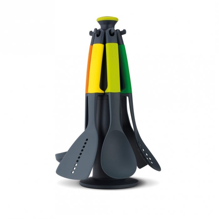 Joseph Joseph zestaw 6 narzędzi + stojak Elevate, multikolor