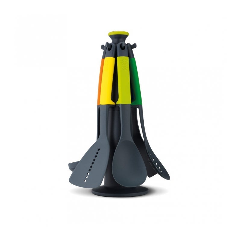 Joseph Joseph zestaw 6 narzędzi + stojak Elevate, multikolor