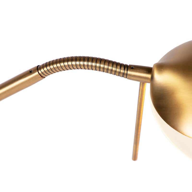 LED Dimmable Lampadaire avec lampe de lecture variateur inclus lexus - 1 lumière - H 1800 mm - Bronze - Moderne - Éclairage intérieur - Salon I - 5