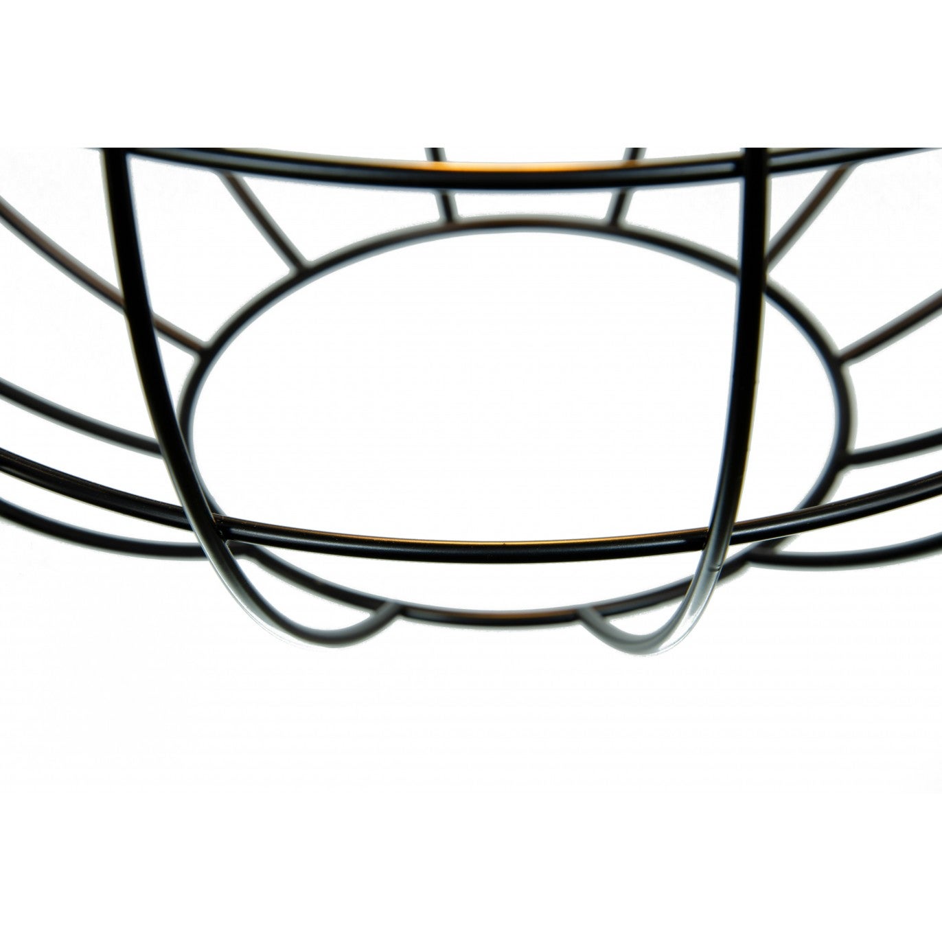 Suspension en métal globe terrestre - MAP - Noir - C-Création - 5