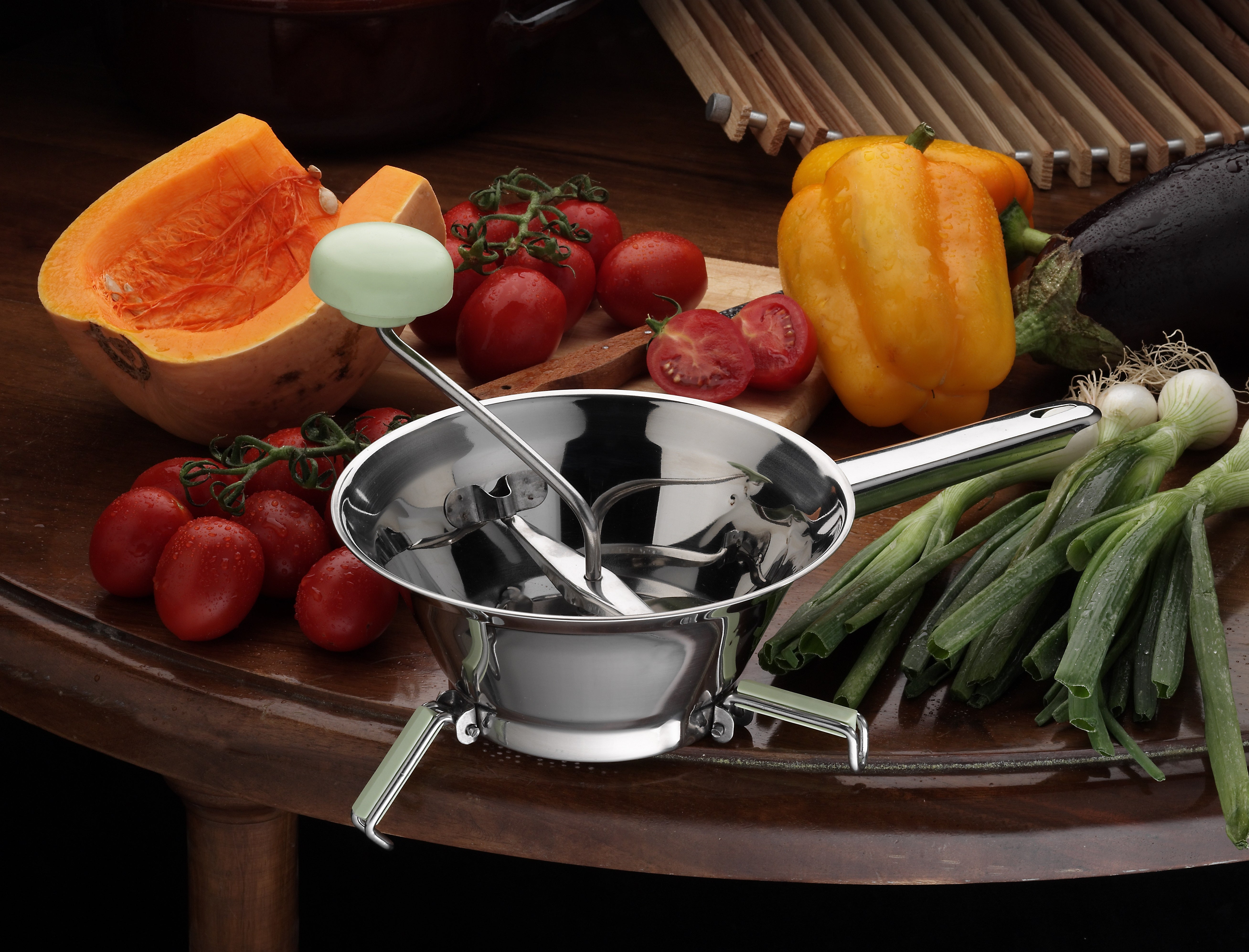 Colador Rondo 3D de Acero Inoxidable de 20 cm para Cocina | Leroy Merlin
