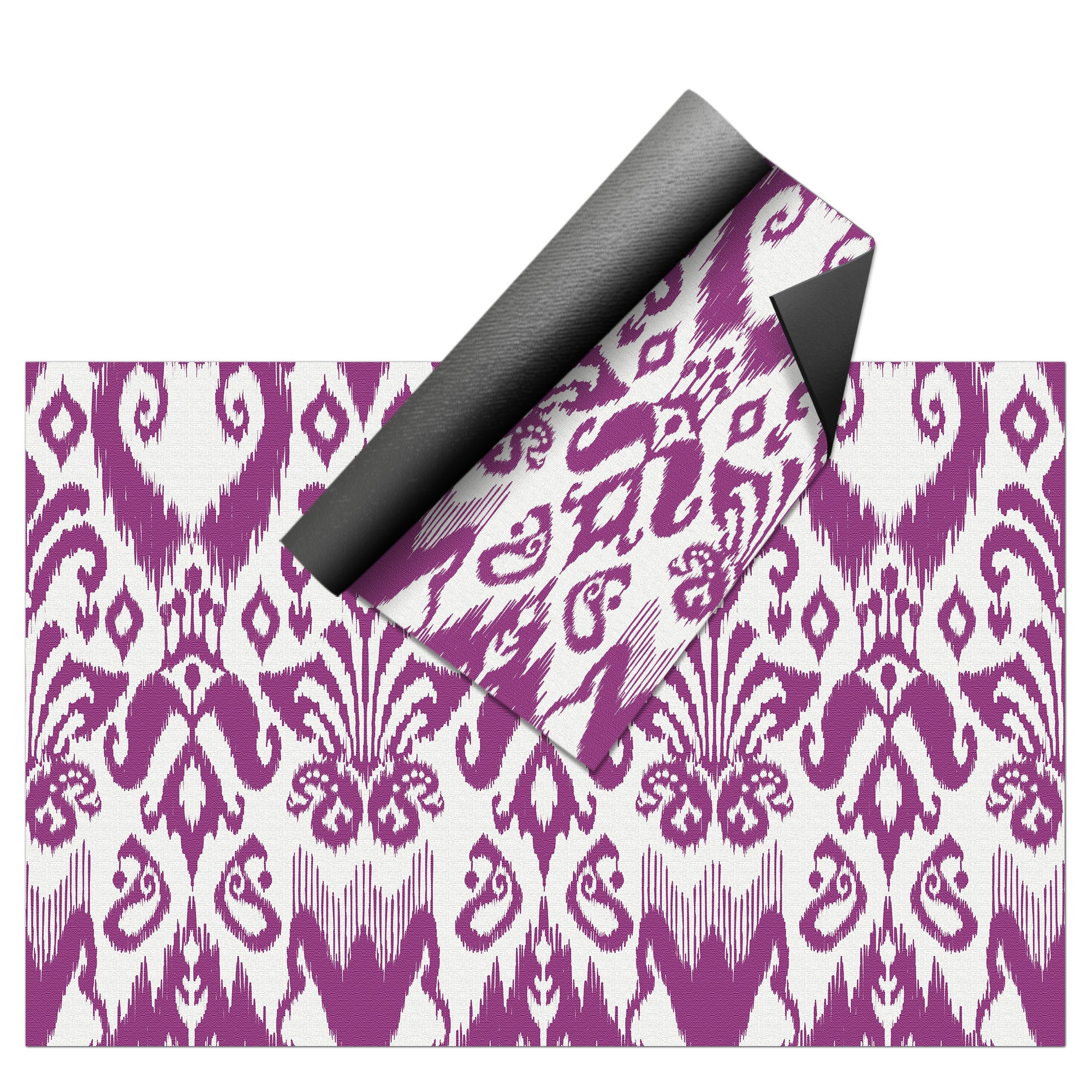 Tapis PVC Intérieur/Extérieur Mallorca Bougainvillier 200x300 cm - Vinyle imprimé antidérapant, lavable et résistant pour terrasse et maison - 7
