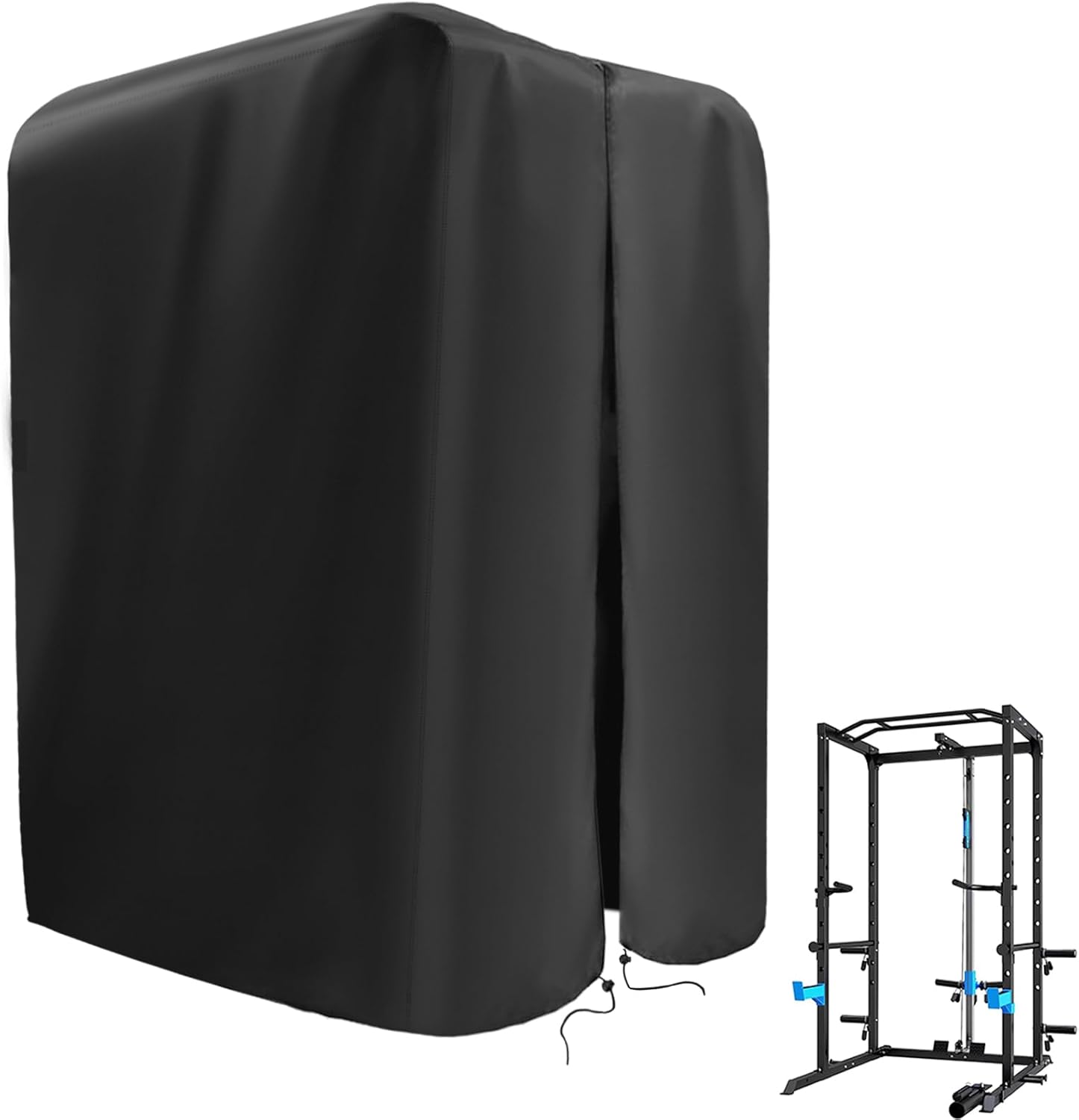 Ochraniacz na stojak gimnastyczny, pokrowiec na sprzęt do ćwiczeń w domu - do użytku wewnątrz i na zewnątrz, 142×102×203 cm