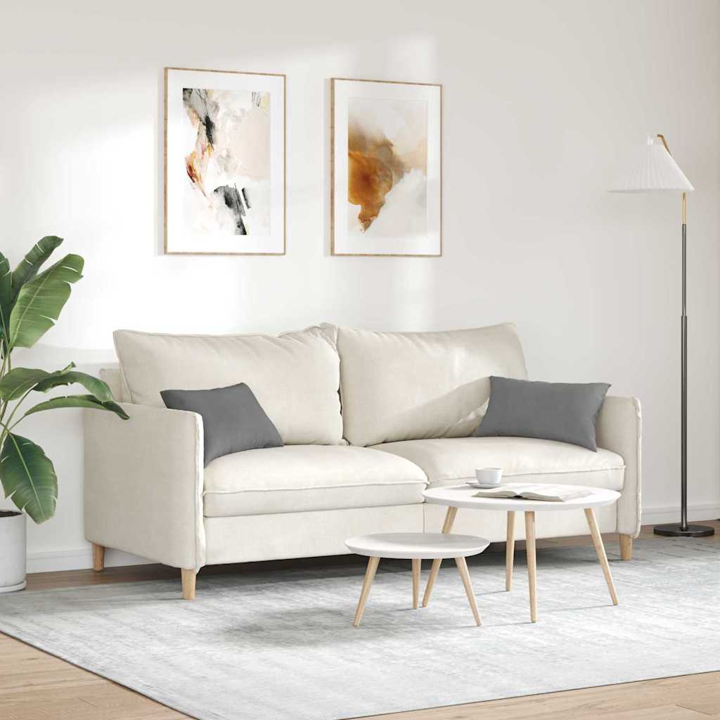 Coussins de canapé 2 pcs Gris foncé 50 x 30 cm tissu vidaXL - 5