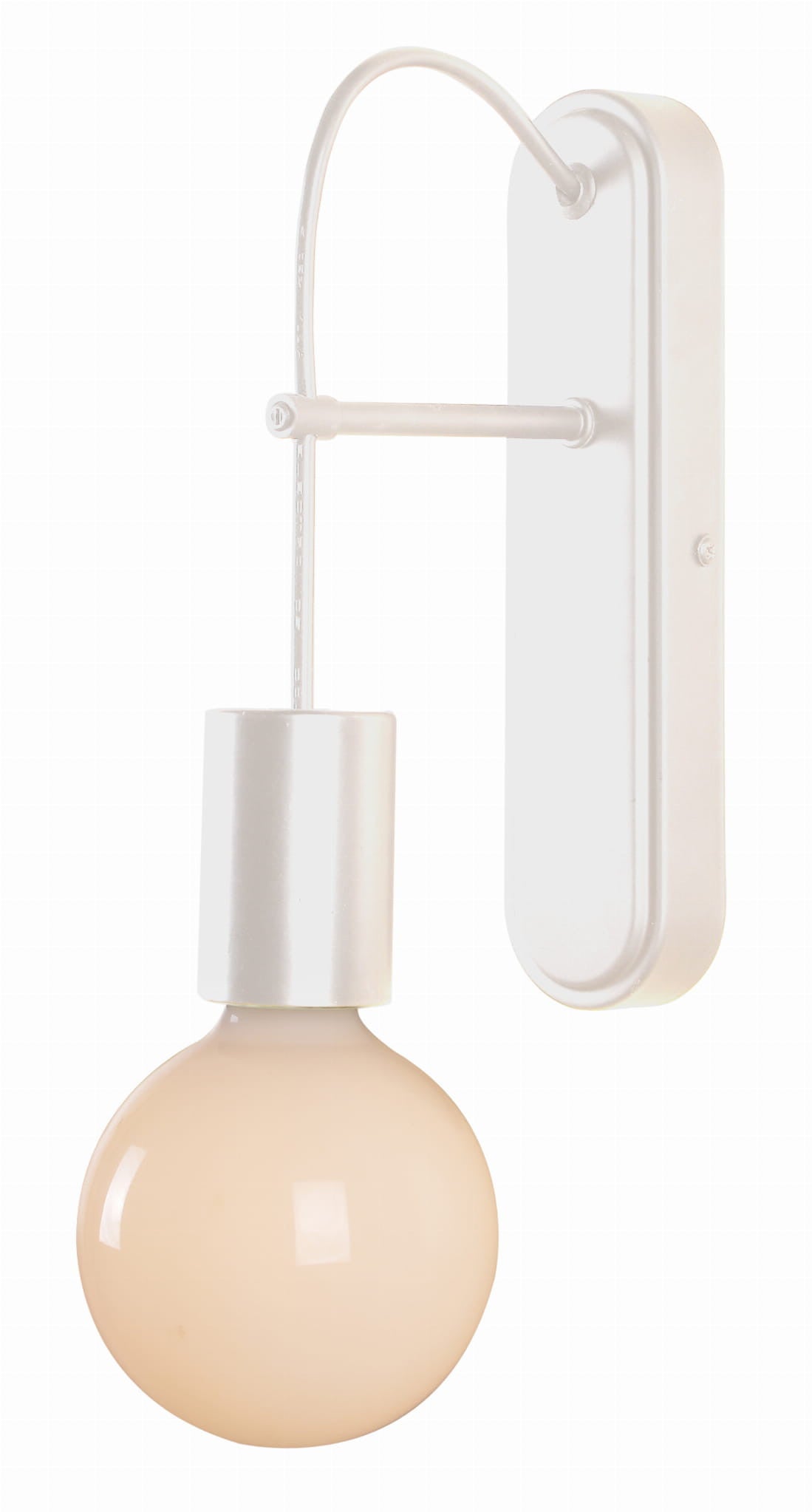 Kinkiet ścienny Alto biały 1xE27x40W wym: 28 x 17 x 10 cm metal IP20 Candellux