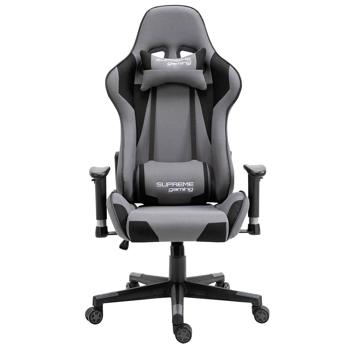 Fotel regulowany gamingowy PlayMaker Gray/Black