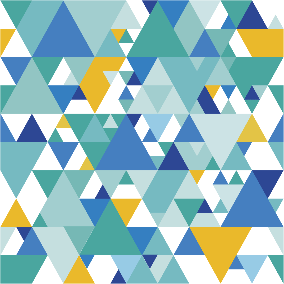 Adesivo carta da parati scandinava Ystad - Sticker adesivo - adesivi murali - 40x40cm - 2