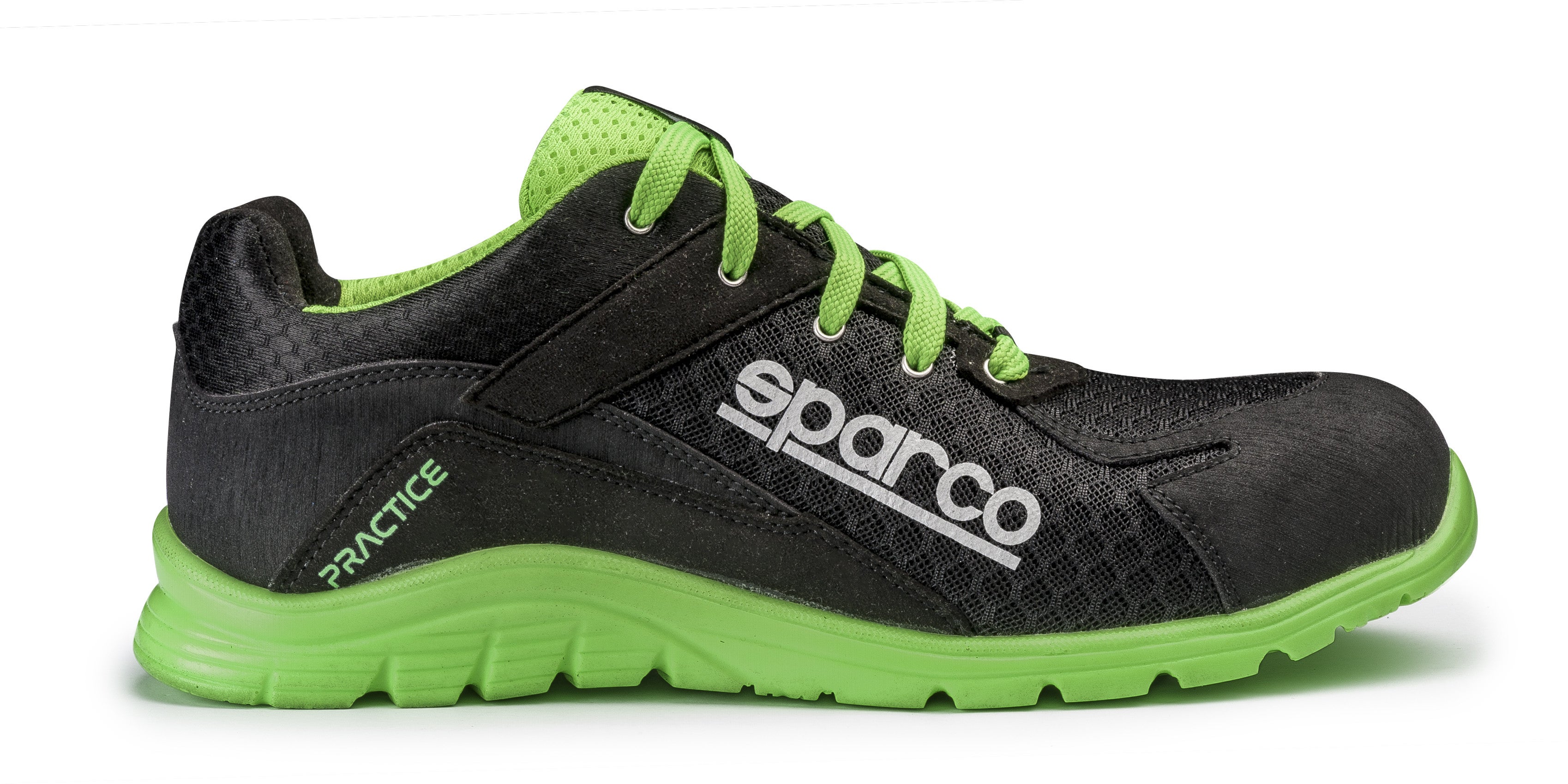 Chaussure de sécurité s24 sparco pratice - noir vert - taille 42 - 07517 - 4