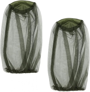 Lot De 4 Moustiquaires De Tête MUNSKT – Maille Ultrafine, 2 Sacs De Rangement, Camping Rando Pêche