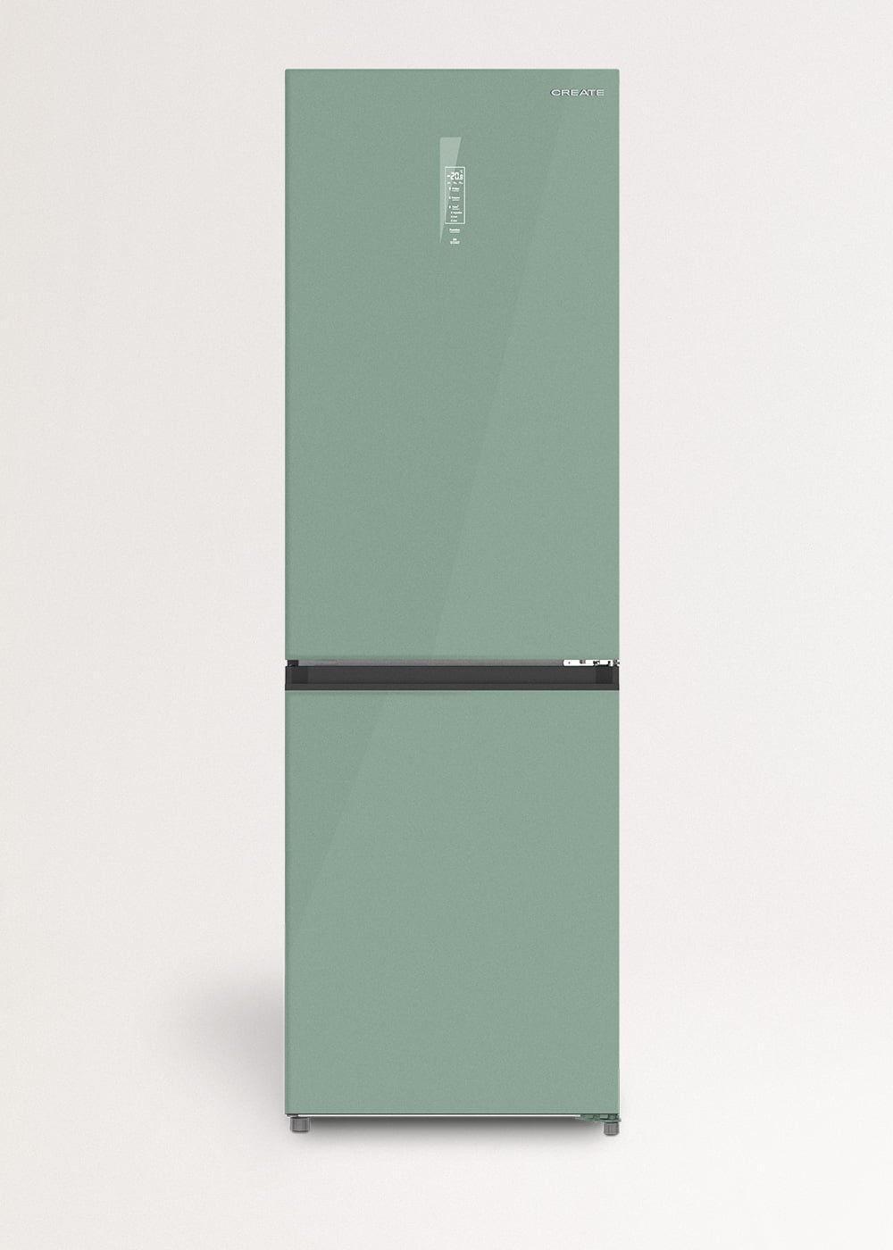 CREATE - FRIDGE STUDIO COMBI PRO 402 - Réfrigérateur-congélateur combiné 402L No Frost avec Space Pro et Care+- Sauge - 2