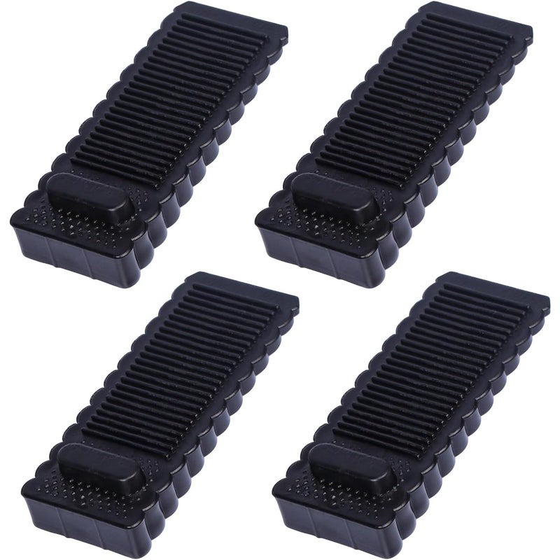 sztuki antypoślizgowych, trwałych ograniczników do drzwi, składanych ograniczników do drzwi do wszystkich rodzajów podłóg wewnętrznych