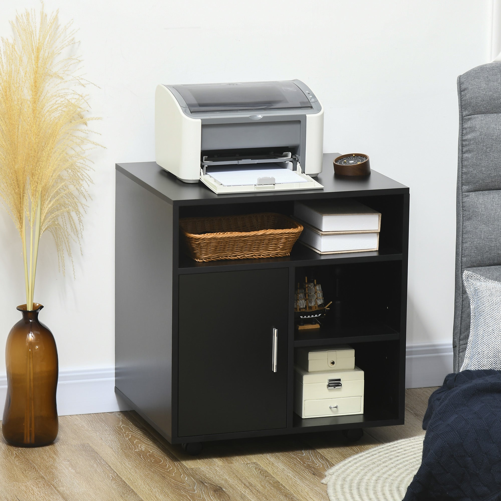 organisateur de bureau Bois HOMCOM - 2