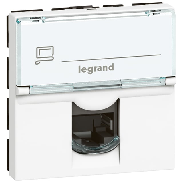 LEGRAND Prise murale rj45 cat6 legrand 45x45 ftp