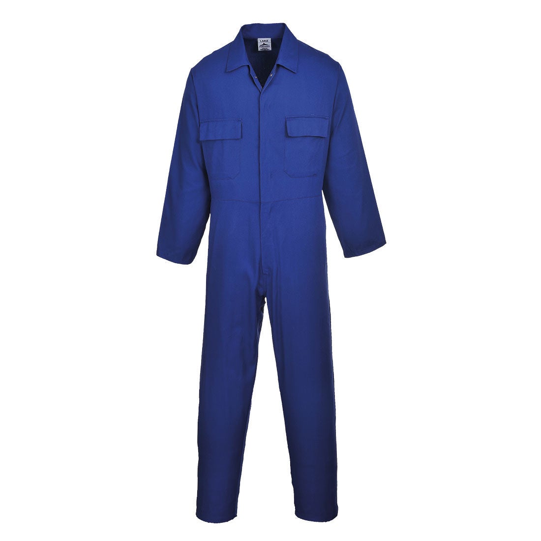 Combinaison Euro Work Polycoton Portwest Bleu Royal S - 6