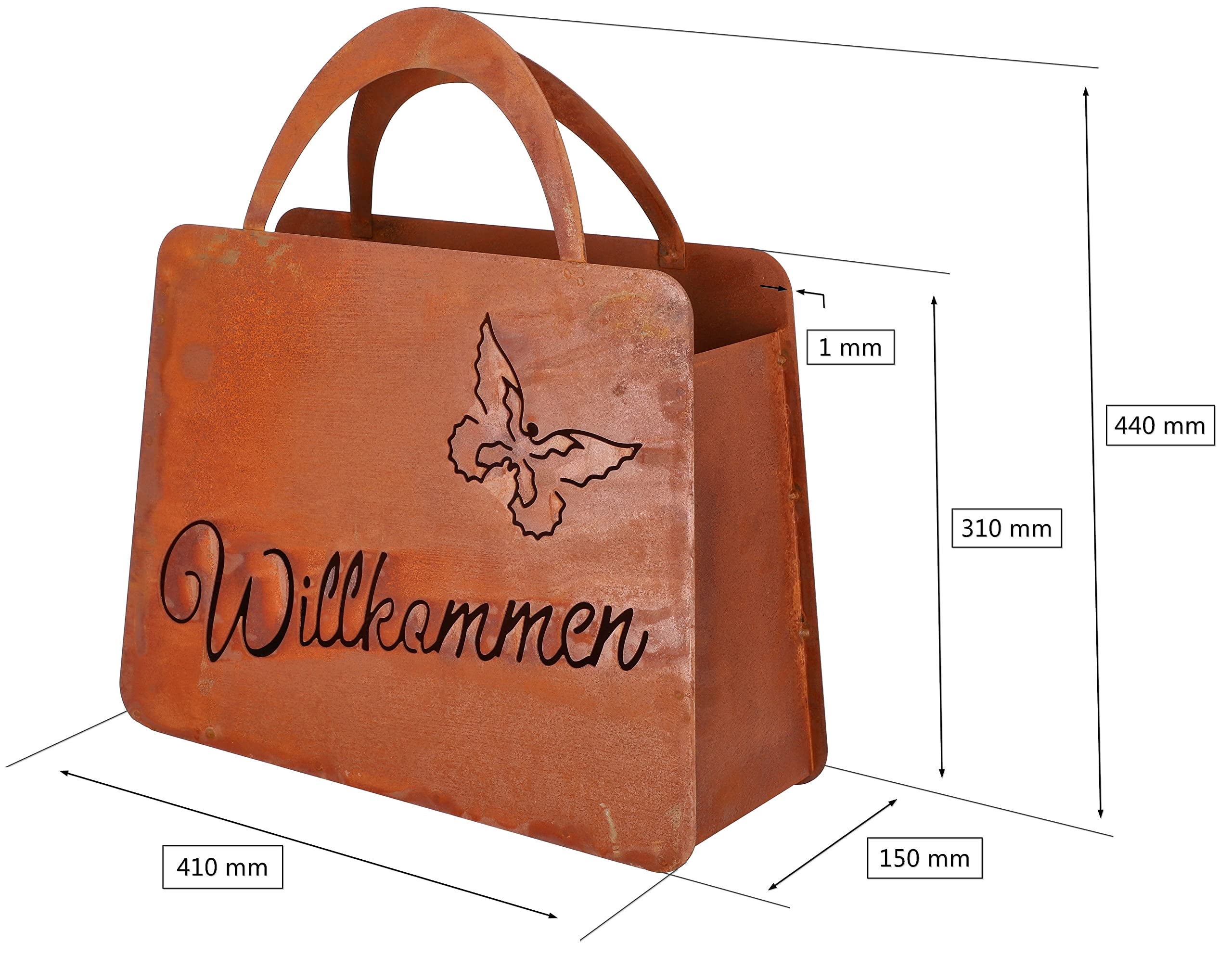 Sac à Fleurs en Forme de Rouille, Sac à Main Ecorost - KOTARBAU - 2