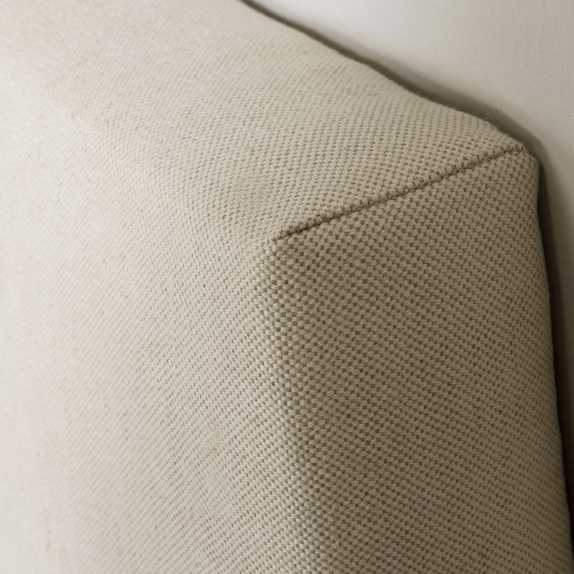 Tête de lit tapissée Tagomago 160x60 cm de Lin Naturel, 8 cm d'épaisseur - 4